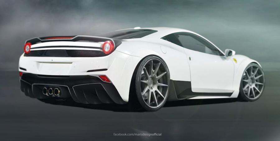 Ferrari 458 Italia Wide Body by Atarius Concept 2016 года  (фото 2 из 2)